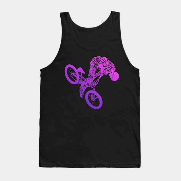 BMX Parts Tank Top by Oolong